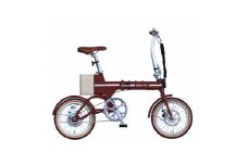 電動アシストオリタタミ自転車　tabico　mini　ココアブラウン【1613457】