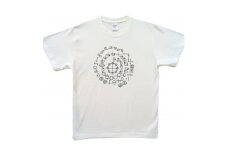 Tシャツ カタカムナ 麻炭 白 (半袖 Sサイズ)【1619674】