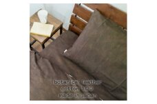 ＜Mサイズ43×63cm＞大人カッコいい』レザー調プリント綿100%まくらカバー(カウレザー)【1645714】