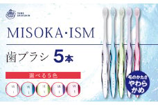 多数のデザイン賞を受賞！デザイナーズモデル！水で磨くプレミアム歯ブラシ MISOKA・ISM(5本)【m06-05】【株式会社夢職人】