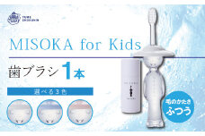累計販売数約450万本突破！水で磨く歯ブラシ 乳幼児用 MISOKA for Kids(1本)【m06-06】【株式会社夢職人】
