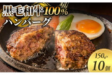 【牛壱】黒毛和牛ハンバーグ10個