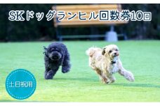 SKドッグランヒル回数券10回分(土日祝用)