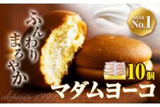 お菓子 マダムヨーコ 60g × 10個 株式会社フラワー《30日以内に出荷予定(土日祝除く)》大阪府 羽曳野市 お菓子 スイーツ おやつ スフレ 冷蔵 冷凍【配送不可地域あり】