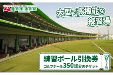 ゴルフ場 練習 ボール 350球 引換券 平日 休日 グリーンアリーナ玉手山《30日以内に出荷予定(土日祝除く)》大阪府 羽曳野市 ゴルフ チケット スポーツ 体験 レジャー 打ちっぱなし場 ゴルフ場利用券 プレー券 施設利用券 ゴルフ用品