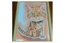 似顔絵（A4サイズ）（１枚に一人）（ペットOK！）【 にがおえ 大阪府 門真市 】
