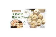 子どもの頭の回転トレーニングになる木製おもちゃ☆脳トレ積み木ブロック　OHAKO(桐箱入り)【1559718】