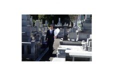 ＜大阪府高石市内限定＞お墓参り代行サポート(1回)墓石1基分【1494103】