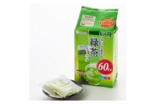 ＜16個入り＞日常茶 ファミリーパック 緑が鮮やかな緑茶ティーバッグ 160g(40p)【1607174】