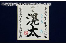 No.234 命名書【色紙】体重・身長【納期1ヶ月～2ヶ月】 ／ 書道 オリジナル なまえ 大阪府