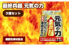 No.331 最終兵器 元気の力 3箱セット ／ サプリメント サプリ 大阪府