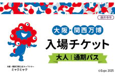 No.383 2025年日本国際博覧会入場チケット 通期パス（大人）【藤井寺市返礼品】 ／ 万博 EXPO 2025 大阪万博 関西万博 夢洲 入場券 大阪府