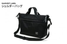 【ハーヴェストレーベル】ショルダーバッグ(L)HS-0353ブラック
