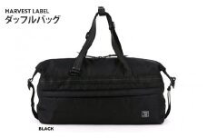【ハーヴェストレーベル】ダッフルバッグHS-0356ブラック