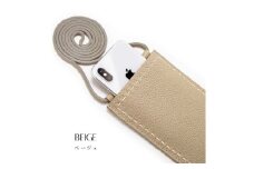 SPUR(ｼｭﾌﾟｰﾙ)/本革マルチポシェット　(BEIGE)