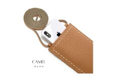 SPUR(ｼｭﾌﾟｰﾙ)/本革マルチポシェット　(CAMEL)