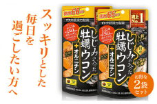 しじみの入った牡蠣ウコン＋オルニチン【66日分】２袋