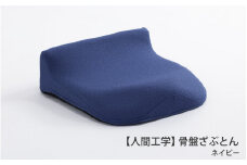 【人間工学】 骨盤ざぶとん（ネイビー）