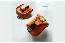 木の庄帆布 スコープケース SCOPE CASE 小物入れ#85 オレンヂ