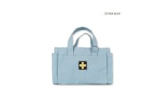 木の庄帆布 ミルクトートバッグ K-KHG-MT02T　#23 SAX BLUE - 日常からゴルフのラウンドまで幅広く使えるトート
