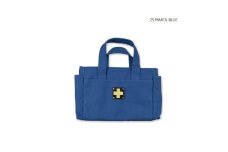 木の庄帆布 ミルクトートバッグ K-KHG-MT02T　#25 MARIN BLUE - 日常からゴルフのラウンドまで幅広く使えるトート
