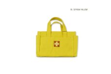 木の庄帆布 ミルクトートバッグ K-KHG-MT02T　#91 CITRON YELLOW - 日常からゴルフのラウンドまで幅広く使えるトート