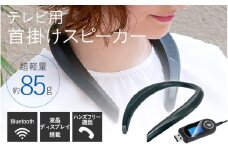 テレビ用首掛けスピーカー - 首にかけるワイヤレススピーカー