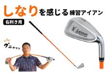 LAROUGE GNYA（ラルージュグニャ）練習用アイアン　男性右打ち用 - 素振りだけでなく実打できる練習用ドライバー