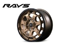 MID WHEELS NITRO POWER M7 PHALANX（18インチ　8J　インセット55　6-139.7　マットブロンズ/リムブラック）