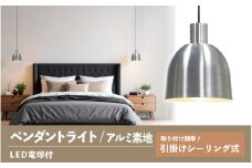 ペンダントライト（アルミ素地） SP -126 -　＋SP -126 -04 - /LDF45D(Ball95) 付