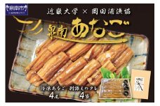 近畿大学×岡田浦漁協『泉南あなご』4尾入り！【058D-003】