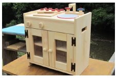手作り木製ままごとキッチン KHM-S【007B-101】
