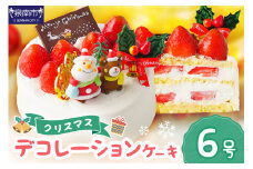 クリスマスデコレーション6号サイズ【074C-008】
