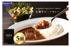 肉はたけしま 佐賀牛ビーフカレー 5個セット カレー レトルトカレー レトルトカレーセット こだわりカレー ビーフカレー 佐賀牛カレー スパイスカレー 人気カレー 大人気カレー レトルト食品 常温保存【002D-010】