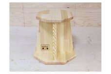 手作り木製 正座用補助椅子高さ 25ｃｍ【選択カラー：チェリー】【007D-065】