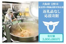 給食費の物価高騰対策応援【返礼品なし／300万円】[0197]