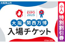 No.297 2025年日本国際博覧会入場チケット 特別割引券（小人）【大阪狭山市返礼品】 ／ 万博 EXPO 2025 大阪万博 関西万博 夢洲 入場券 大阪府
