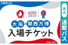 No.309 2025年日本国際博覧会入場チケット 通期パス（大人）【大阪狭山市返礼品】 ／ 万博 EXPO 2025 大阪万博 関西万博 夢洲 入場券 大阪府