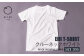 【XXSサイズ】 EIJI T－SHIRT クルーネック ホワイト SM13-1 