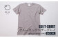 【XLサイズ】 EIJI T-SHIRT クルーネック ヘザーグレイ SM16-6