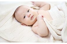 【ナチュラル】麻の葉 アフガン CO-K-21【7営業日程度で発送】| 布 おくるみ ベビー 赤ちゃん 出産祝い ギフト ブランケット ひざ掛け オーガニック コットン 日本製