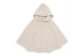 【ナチュラル】 シェルマント CO-Ｗ10 ベビー服 ベビー 赤ちゃん ケープ 羽織り マント オーガニックコットン 綿