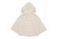 【ナチュラル】 シェルマント CO-Ｗ10 ベビー服 ベビー 赤ちゃん ケープ 羽織り マント オーガニックコットン 綿