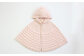 【さくらねずみ・洛陽染（草木染）】 シェルマント CO-Ｗ10-81 ベビー服 ベビー 赤ちゃん ケープ 羽織り マント