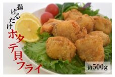 北海道産 （噴火湾） 揚げるだけ ホタテ貝 フライ （約500g） ほたて 帆立 ほたてフライ 帆立フライ 冷凍 国産 おかず 揚げ物 簡単調理 大阪府 阪南市
