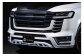 【トヨタ 300系 ランドクルーザー ZX】 ラヴライン フロントハーフスポイラー （AES製） 【つや消し ブラック仕様】 