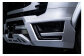 【トヨタ 300系 ランドクルーザー ZX】 ラヴライン フロントハーフスポイラー （AES製） 【つや消し ブラック仕様】 