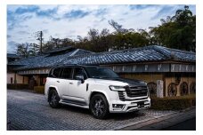【カーボン柄 ブラック仕様】 【トヨタ 300系 ランドクルーザー】 ラヴライン リアゲート スポイラー （AES製） 2312-5310 自動車 車 パーツ カスタム TOYOTA LAND CRUISER 300