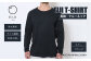 【ブラック】 EIJI LONG SLEEVE T－SHIRT 【 長袖 ・ クルーネック 】 SM18-2
