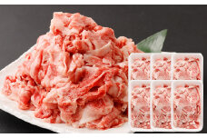 大阪産 和牛 なにわ黒牛 切り落とし 1.5kg （250g×6パック）｜ ブランド 冷凍 国産 牛肉 小分け 牛丼 ギフト しゃぶしゃぶ すき焼き 贈答 贈答用 お中元 お歳暮